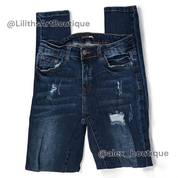 Fashion Nova Skinny Jeans(A040)-Size 3/26 for Women - Picture 2 of 9